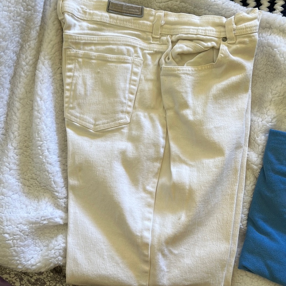 Women’s white denim
